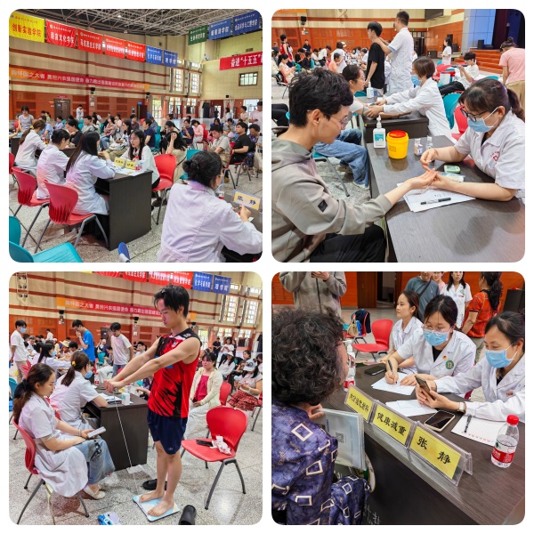 义诊进校园,用真情暖心守护师生健康